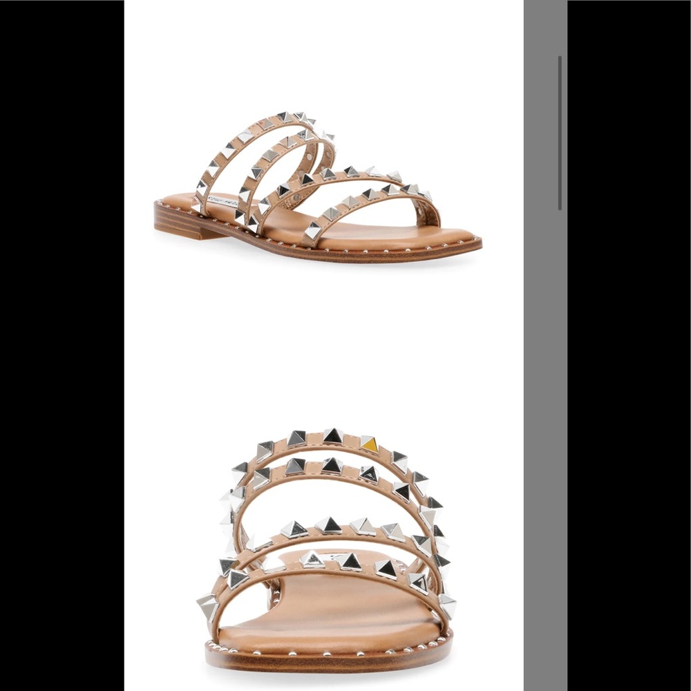 STEVE MADDEN SKYLER STUDDED NWT ORIGINAL BOX SANDAL SIZE 8.5